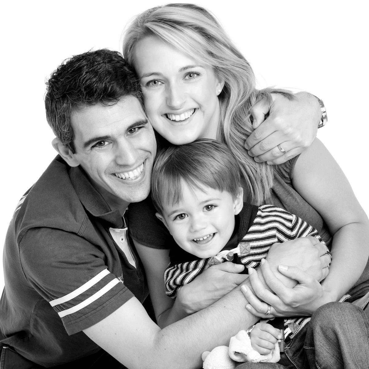 Family + Baby Studio Photography | Archbold Family